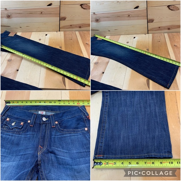 NWT True Religion Billy jeans size 33 - Picture 12 of 12